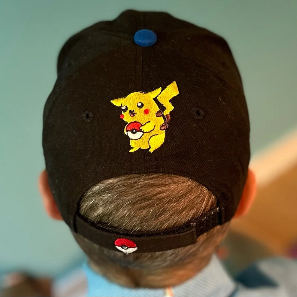 Nostalgic 90s Era Collectible Pokemon Gaming Retro Vintage Grunge Ballcap Hat